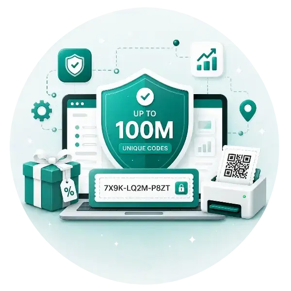 Generate Millions of Secure Codes